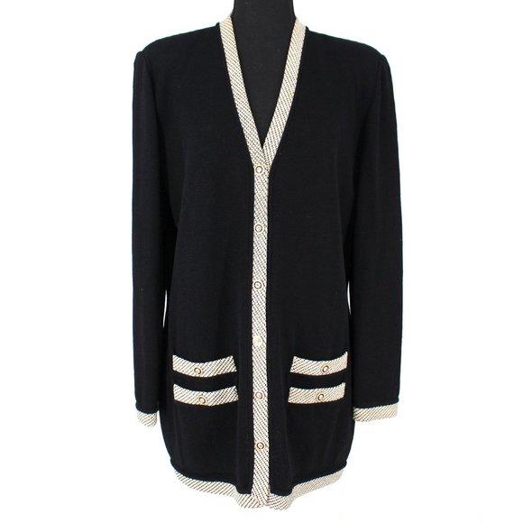 St. John Jackets & Blazers - St. John Collection Santana Knit Cardigan Jacket M
